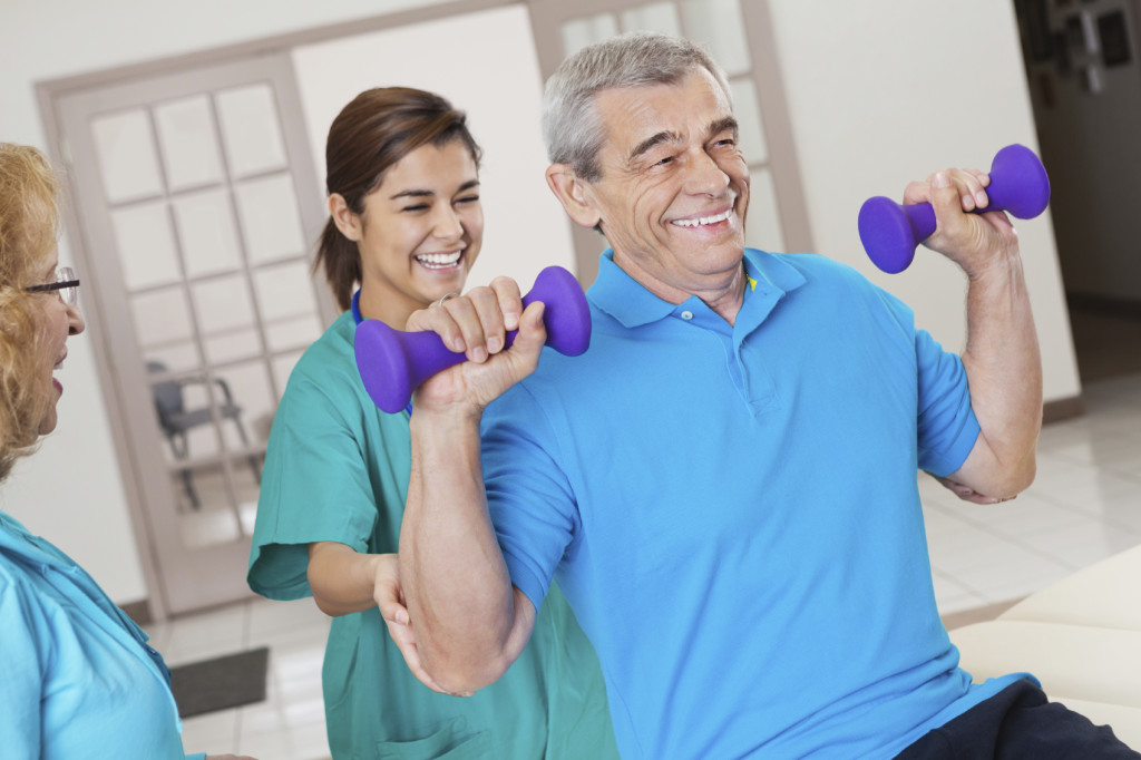 Rehabilitation and Therapy Services at Park Manor of Conroe nursing home.